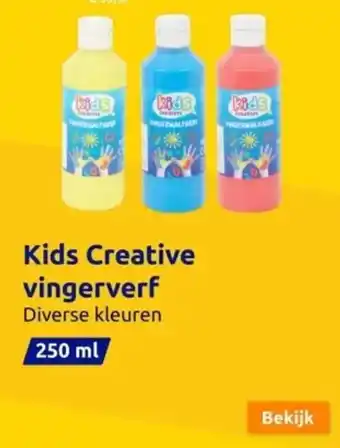 Action Kids Creative vingerverf aanbieding