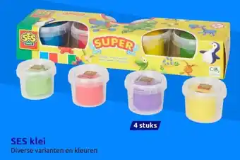 Action SES klei aanbieding