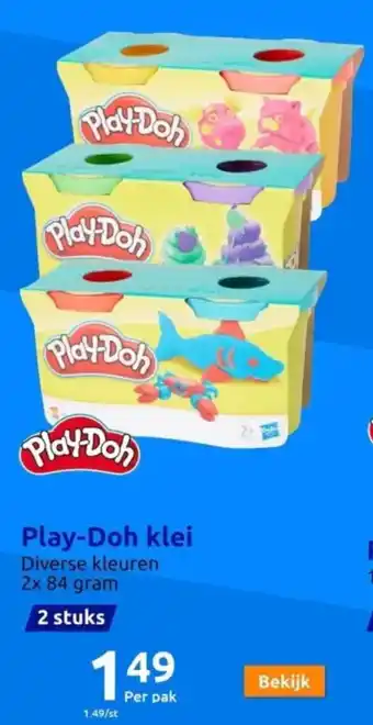 Action Play-Doh klei aanbieding
