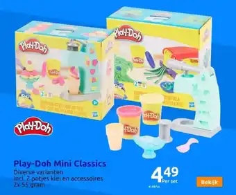 Action Play-Doh Mini Classics aanbieding