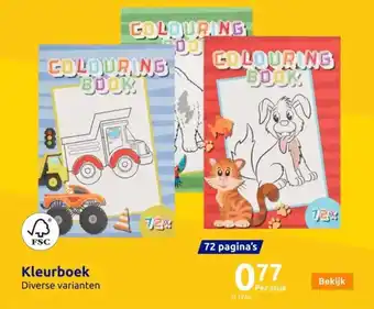Action Kleurboek aanbieding