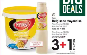 Sligro Belgische mayonaise aanbieding