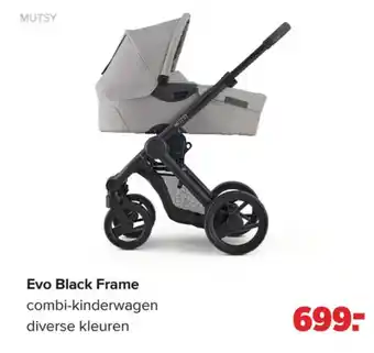 Baby-Dump Evo Black Frame aanbieding