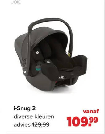 Baby-Dump i-Snug 2 aanbieding