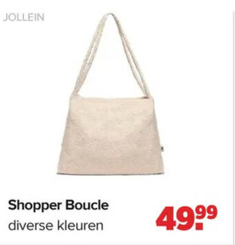 Baby-Dump Shopper Boucle aanbieding