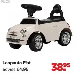 Baby-Dump Loopauto Fiat aanbieding