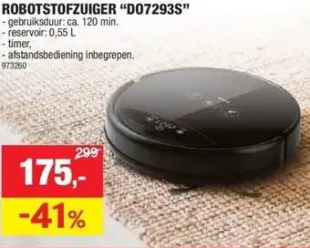 Hubo Robotstofzuiger “do7293s” aanbieding