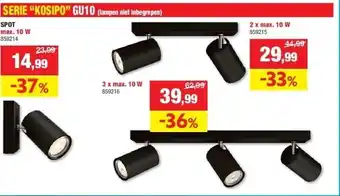 Hubo Spot max. 10 w aanbieding