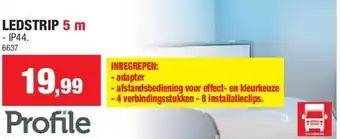 Hubo Ledstrip 5 m aanbieding
