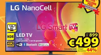 ElectroStock LG NanoCell LED TV 50NAN0826QB aanbieding