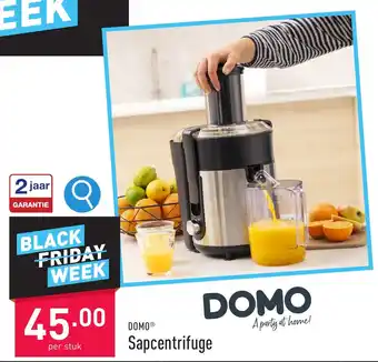 ALDI DOMO Sapcentrifuge aanbieding