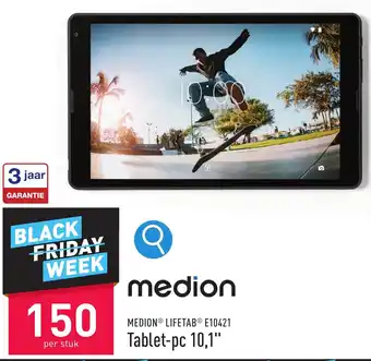 MEDION - LIFETAB E10421 Tablet-pc 10,1"