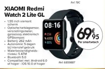 Carrefour Xiaomi redmi watch 2 lite gl aanbieding