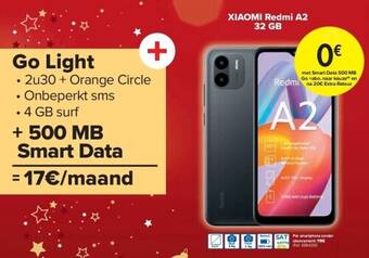 Carrefour Xiaomi redmi a2 32 gb aanbieding