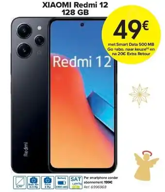 Carrefour Xiaomi redmi 12 128 gb aanbieding