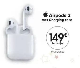 Airpods 2 met charging case