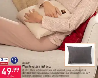 Warmtekussen met accu