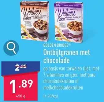 ALDI Ontbijtgranen met chocolade 450 g aanbieding