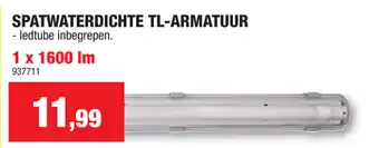 Hubo SPATWATERDICHTE TL-ARMATUUR 1 x 1600 lm aanbieding
