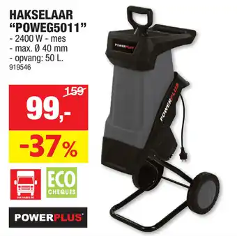 Hubo HAKSELAAR "POWEG5011" aanbieding