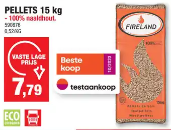 Hubo PELLETS 15 kg aanbieding