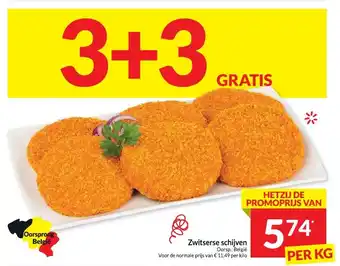 Intermarché Zwitserse schijven aanbieding