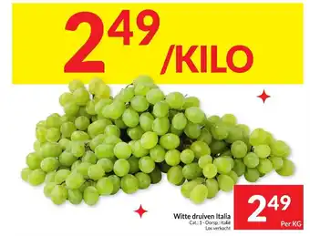 Intermarché Witte druiven Italia aanbieding