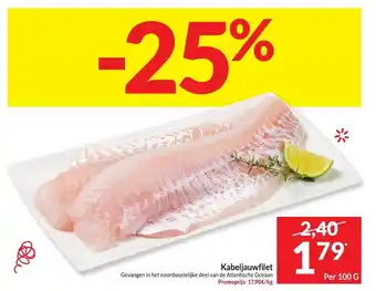 Intermarché Kabeljauwfilet aanbieding