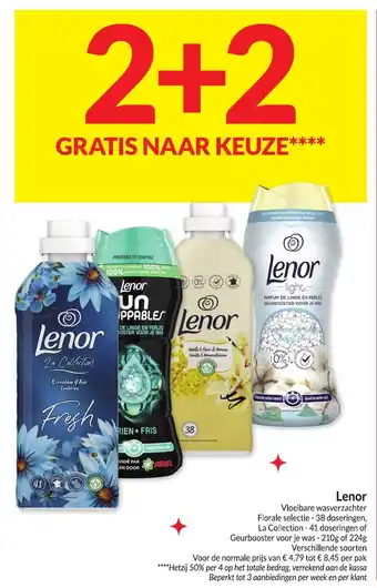 Intermarché Lenor aanbieding