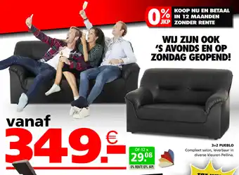 Seats and Sofas 3+2 PUEBLO aanbieding
