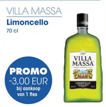 Prik en Tik VILLA MASSA Limoncello 70 cl aanbieding
