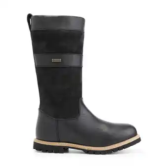 Decathlon Waterdichte leren laarzen - wolgevoerd - voor dames - danmark aanbieding