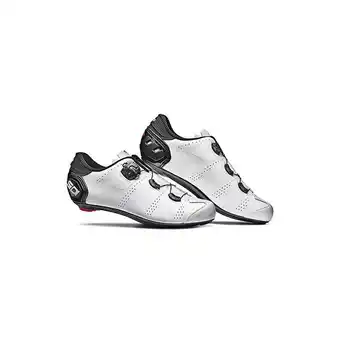 Decathlon Sidi fast black-blanco road shoes aanbieding
