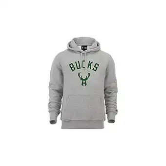 Decathlon Sweat capuche new era avec logo de l'équipe milwaukee bucks aanbieding