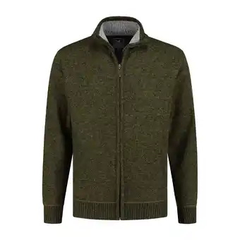 Decathlon Trui outdoor heren polyester regular fit - pine aanbieding