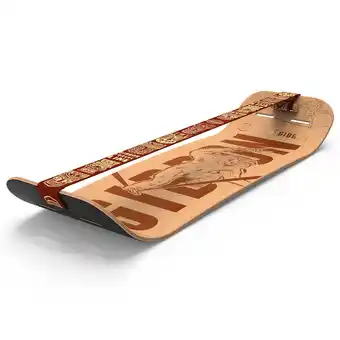 Decathlon Slackline - giboard set - roots rocker travel - slacklining - bruin aanbieding