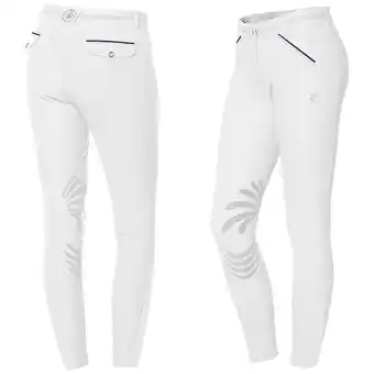 Decathlon Damesbroek met volledige grip flags&cup cayenne aanbieding