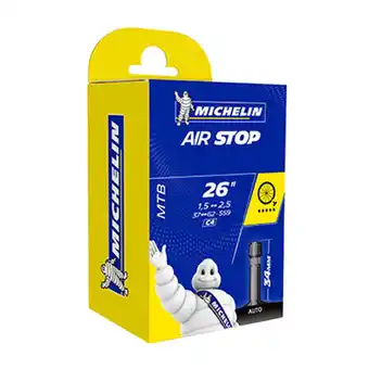 Decathlon Luchtkamer schraderklep michelin 26x1.50-2.20 35 mm aanbieding