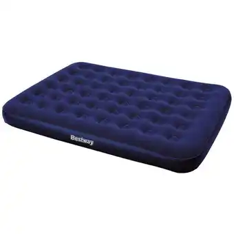 Decathlon Bestway luchtbed opblaasbaar 203x152x22 cm 67003 aanbieding