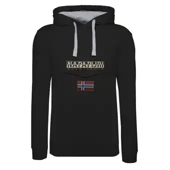 Hooded sweatshirt napapijri burgee wint 2