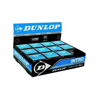 Decathlon Set van 3 squashballen dunlop intro aanbieding