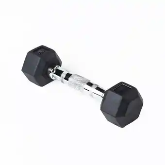Decathlon Zeshoekige halter. per stuk verkocht aanbieding