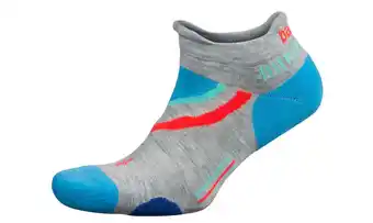 Decathlon Premium balega ultra glide sportsok - mid grey / etheral blue aanbieding