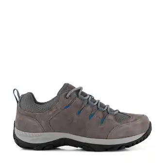 Decathlon Wandelschoen outdoor heren leer trekking - nyborg low aanbieding