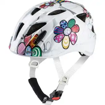 Decathlon Alpina helm ximo flash white flower gloss 47-51 aanbieding