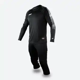 Decathlon Voetbaldoelman set kinderen rinat kit energy zwart aanbieding