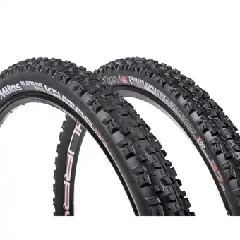 Decathlon Mitas kratos 27x2.60 zwart aanbieding
