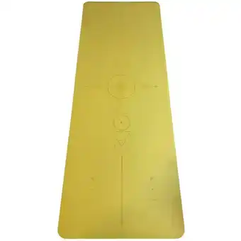 Decathlon Tapis de yoga star samadhi jaune aanbieding