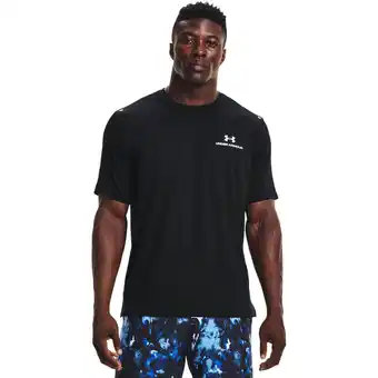Decathlon T-shirt under armour rush energy ss, zwart, mannen aanbieding