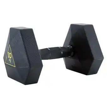 Decathlon Halter hex dumbbell 10 kg aanbieding
